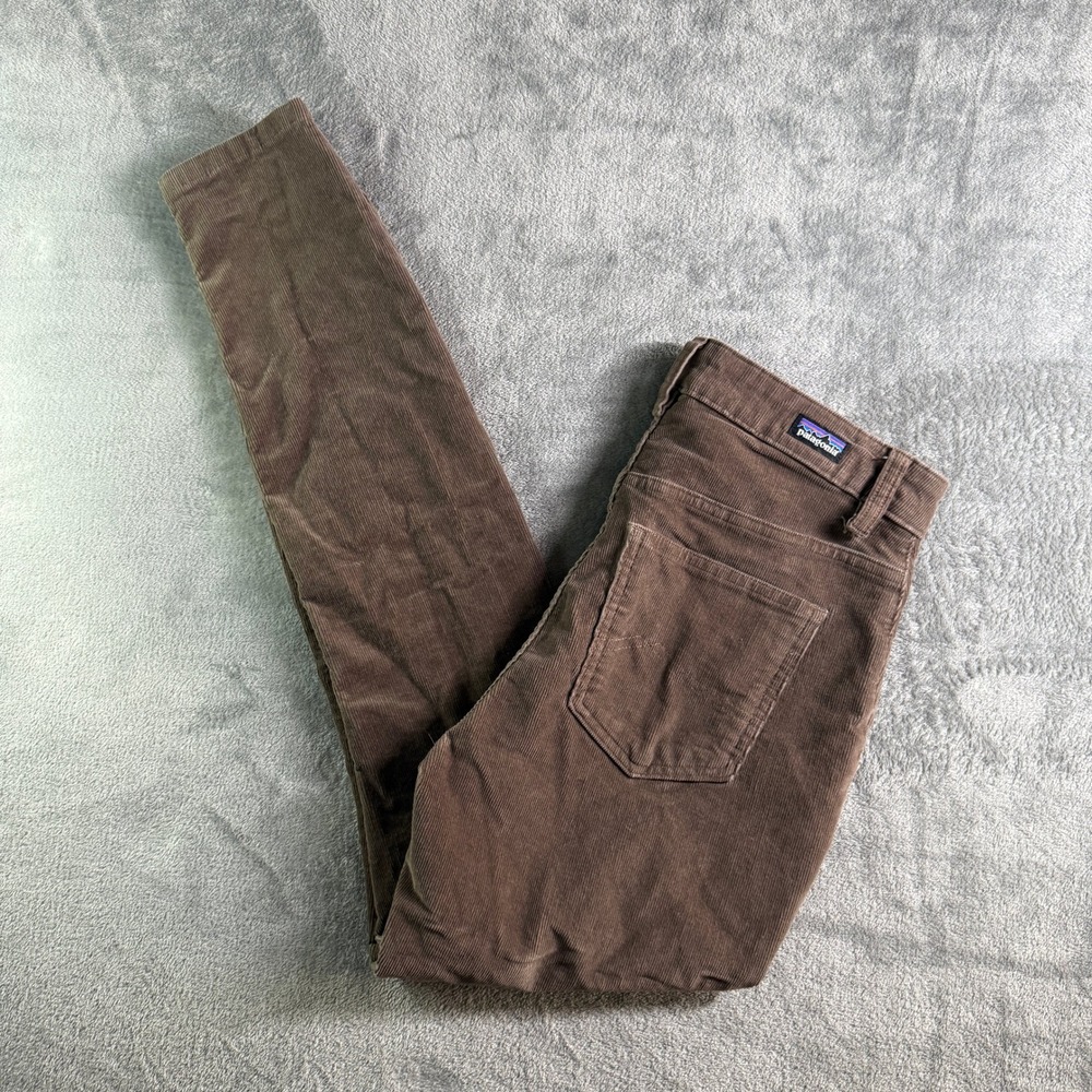 Patagonia Organic Cotton Corduroy Women's Slim Pants Brown 56915 Size 29
